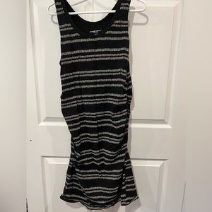 Liz Lange Maternity cotton dress with rushing - XL